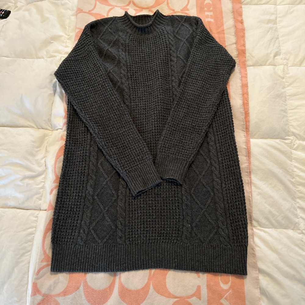 Cozy sweater dress!